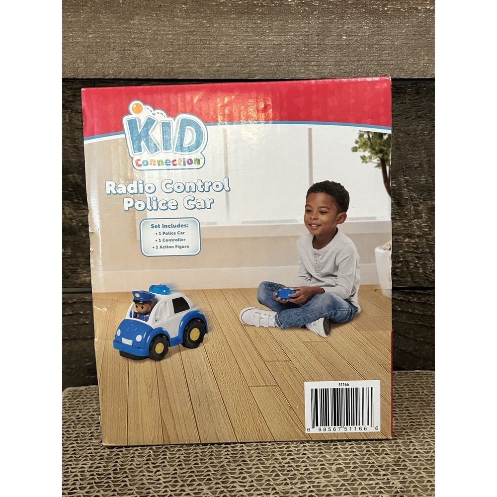 Kid Connection Radio Control Police‎ Car New In Box - Picture 5 of 6